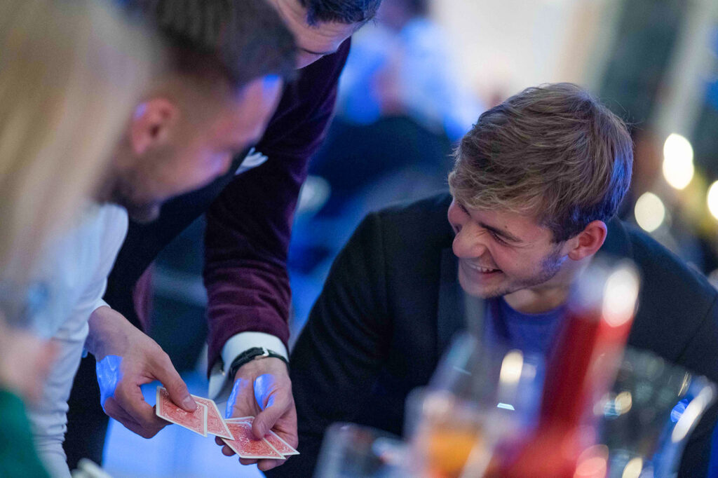 Pokaz iluzji profesjonalnej dla firm