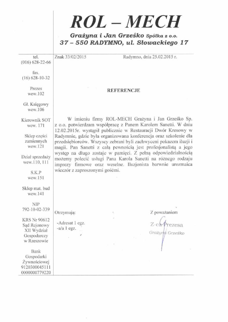 referencje Rol-Mech