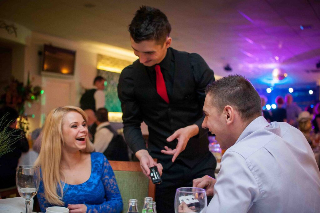 Iluzjonista na evencie firmowym